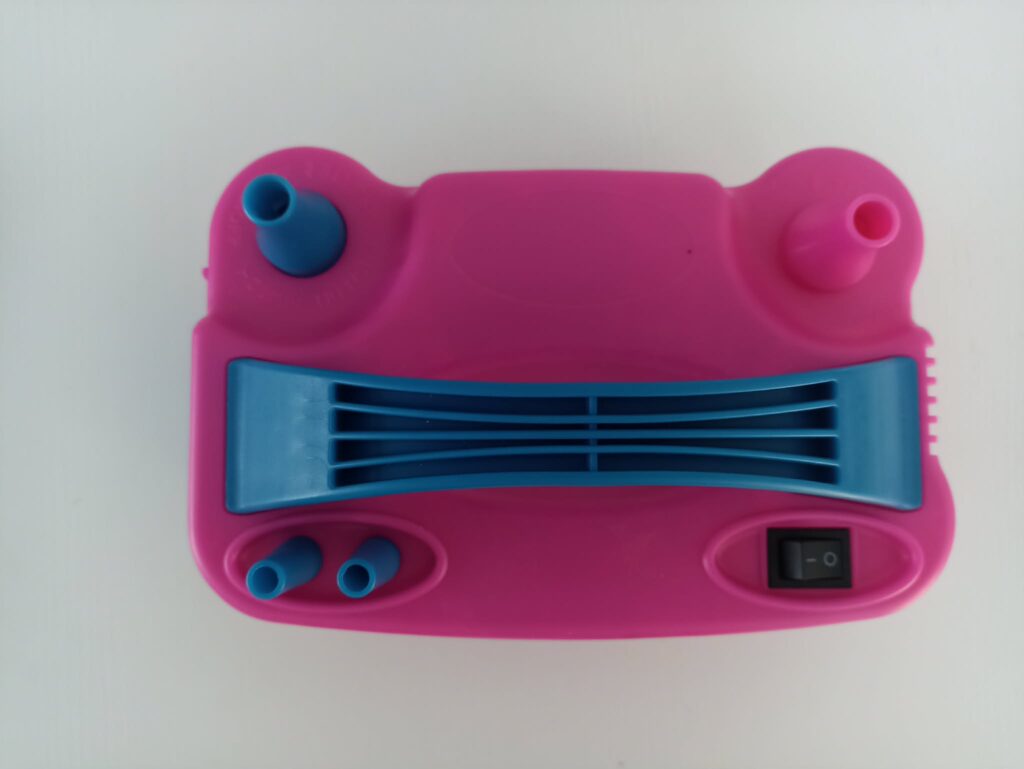 balionų pompa iš viršaus